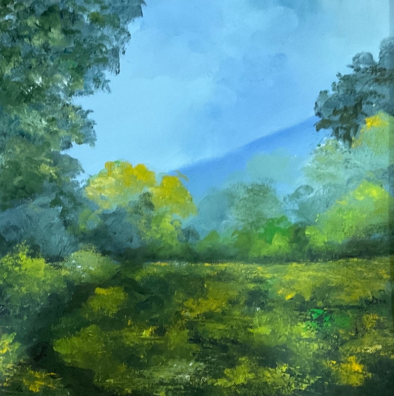 Green Scene by artist Pat Flathouse